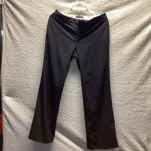 Banana Republic size 4 pin stripes black pants